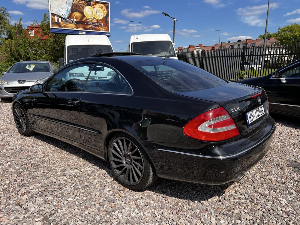 Mercedes CLK500 LPG - Popcorn - Automat - SUPER STAN - Dostawa Pod Dom
