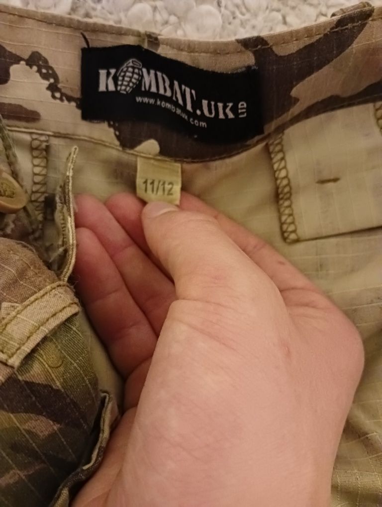 Spodnie wojskowe w kamuflażu BTP MC