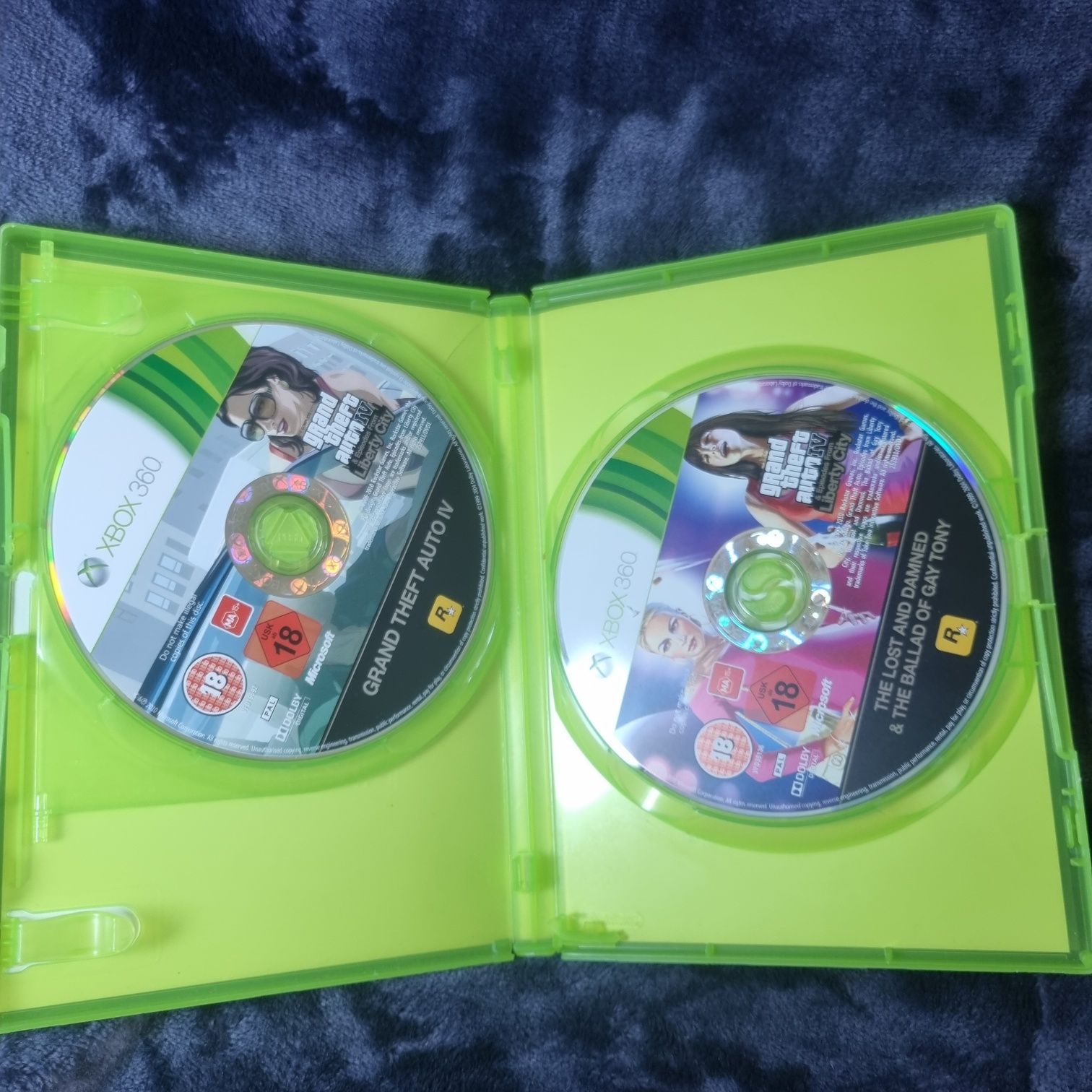Grand Theft Auto IV 4 & Episodes From Liberty City Xbox 360