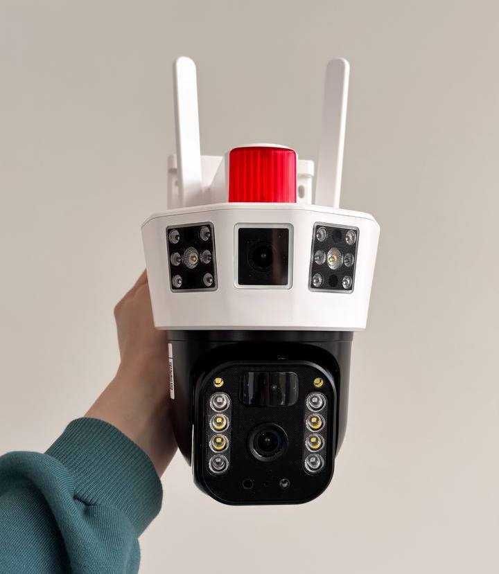 Автономная IP 4G камера видеонаблюдения на солнечной панели TP33 V380