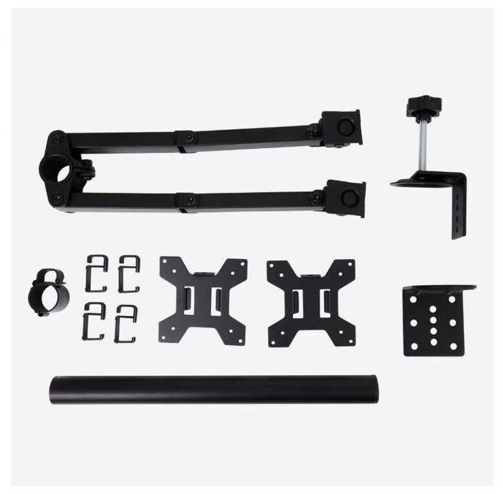 Uchwyt na 2 monitory – solidny, regulowany, do 32 cali!