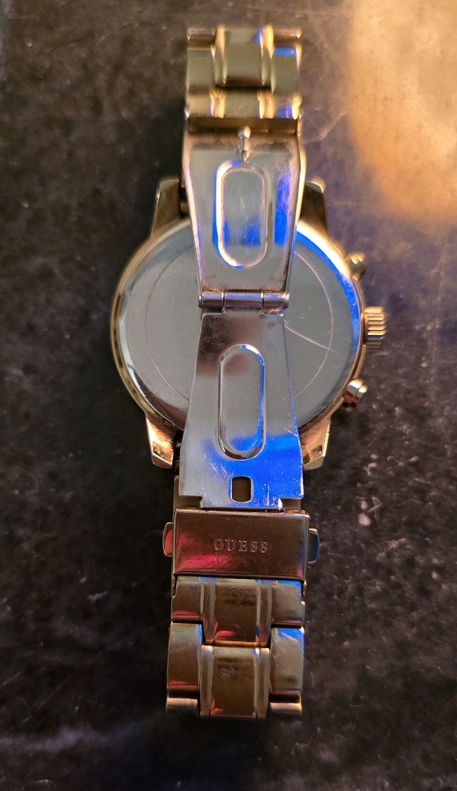 Relógio Dourado Guess Verdadeiro