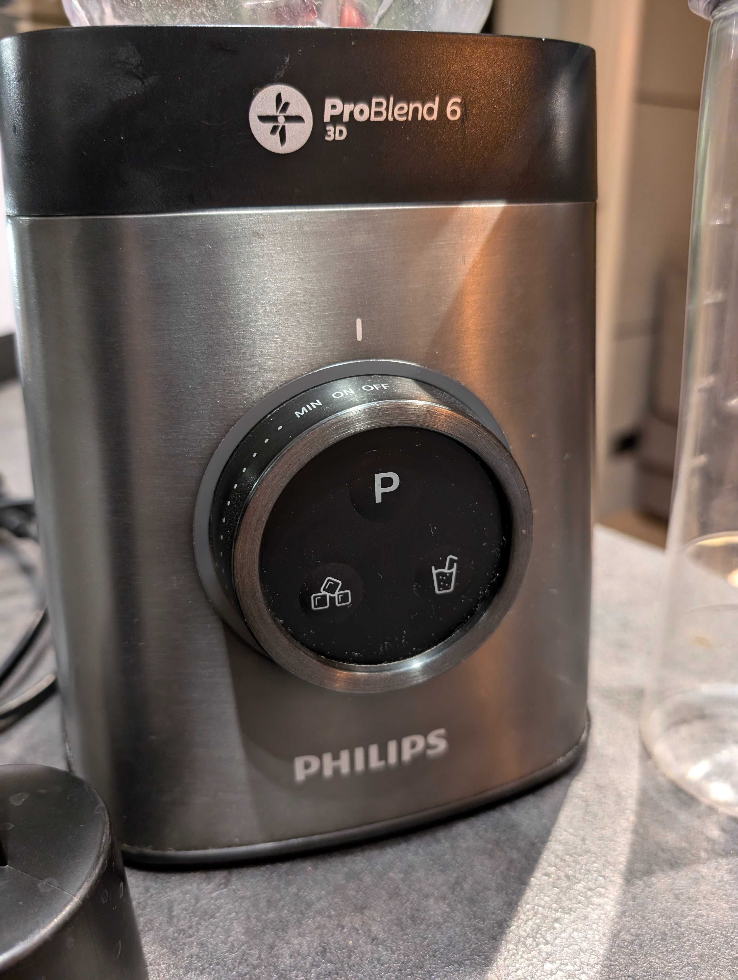 Blender kielichowy Philips ProBlend 6 3D 1400W 35 000 obr./min idealny