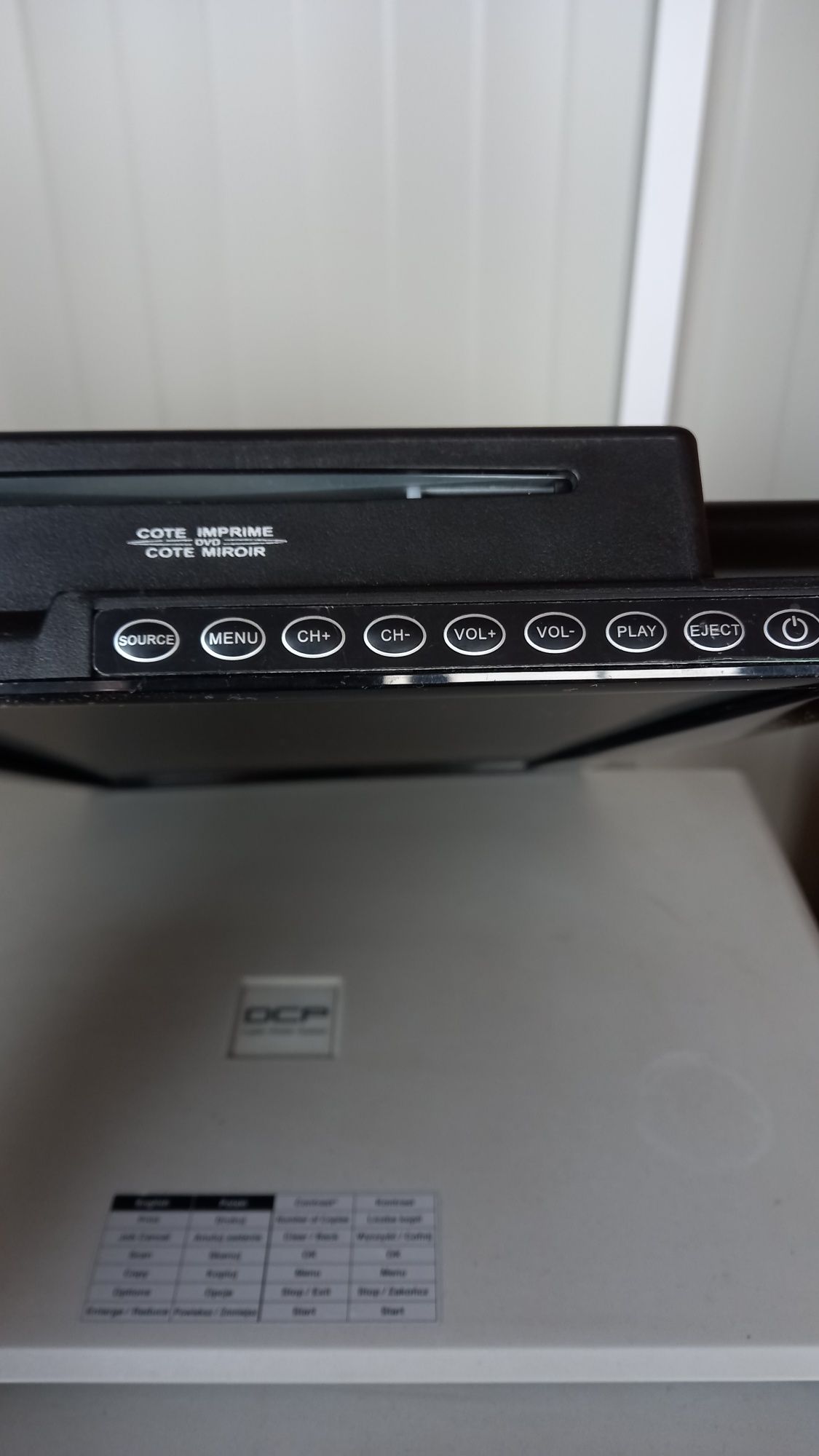 Telewizor dvd  kamping kamper