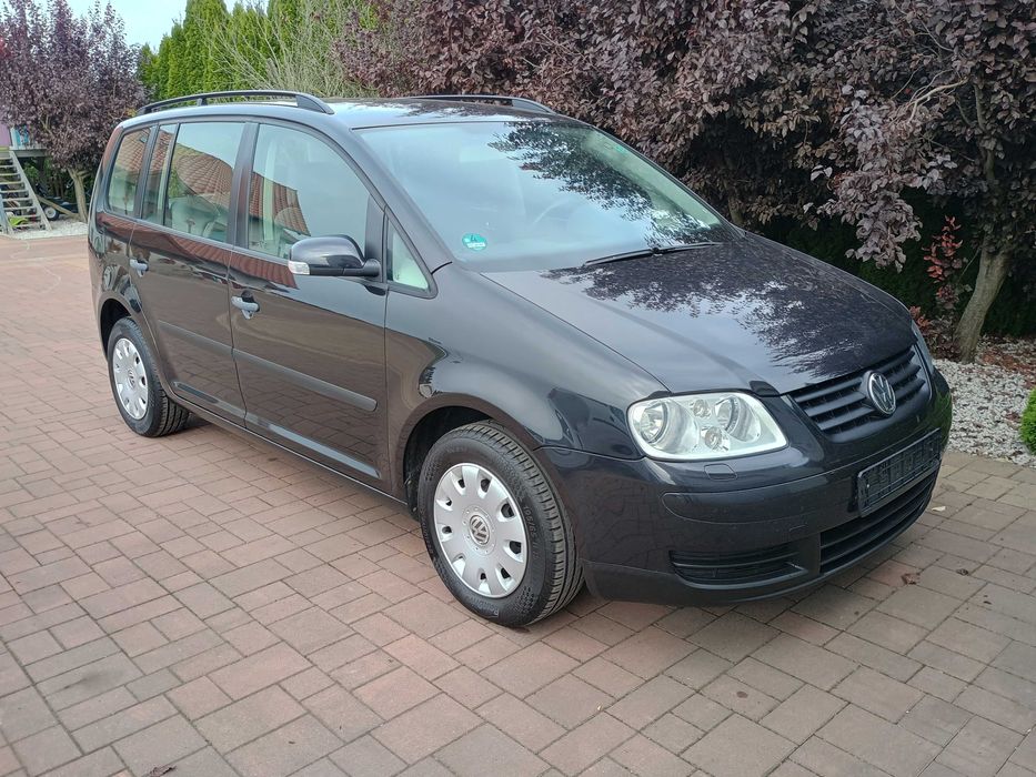 VW Touran 1,6 MPi 102KM TEMPOMAT Klimatronik W DOBRYM STANIE z Niemiec