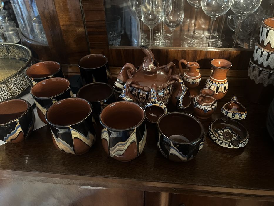 Ceramika bułgarska zestaw różny