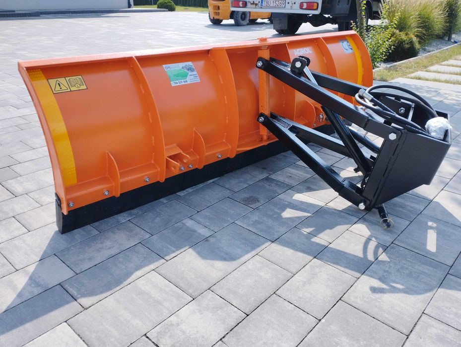Promocja Pługów Mocna Konstrukcja Spych do Ciągnika T25 Hydraulika