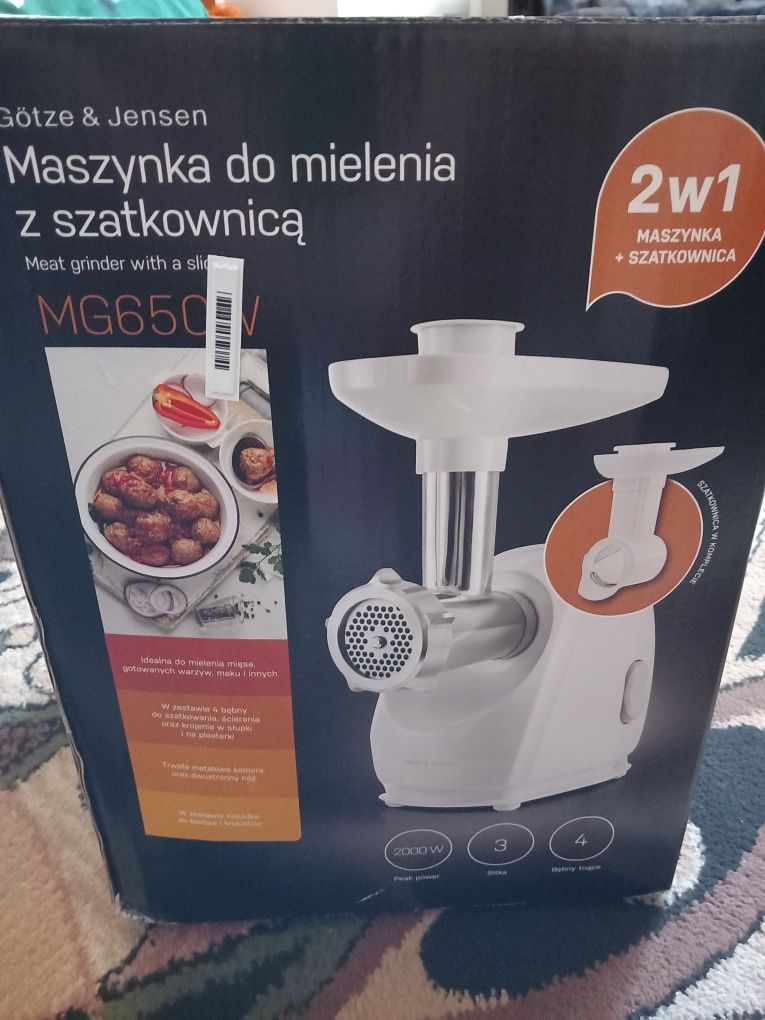 Maszynka do mielenia z szatkownicą