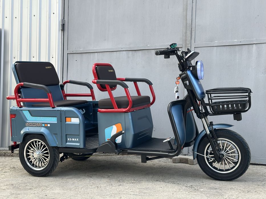 Електричний трицикл Sok Moto 2000W ‼️ в наявності‼️