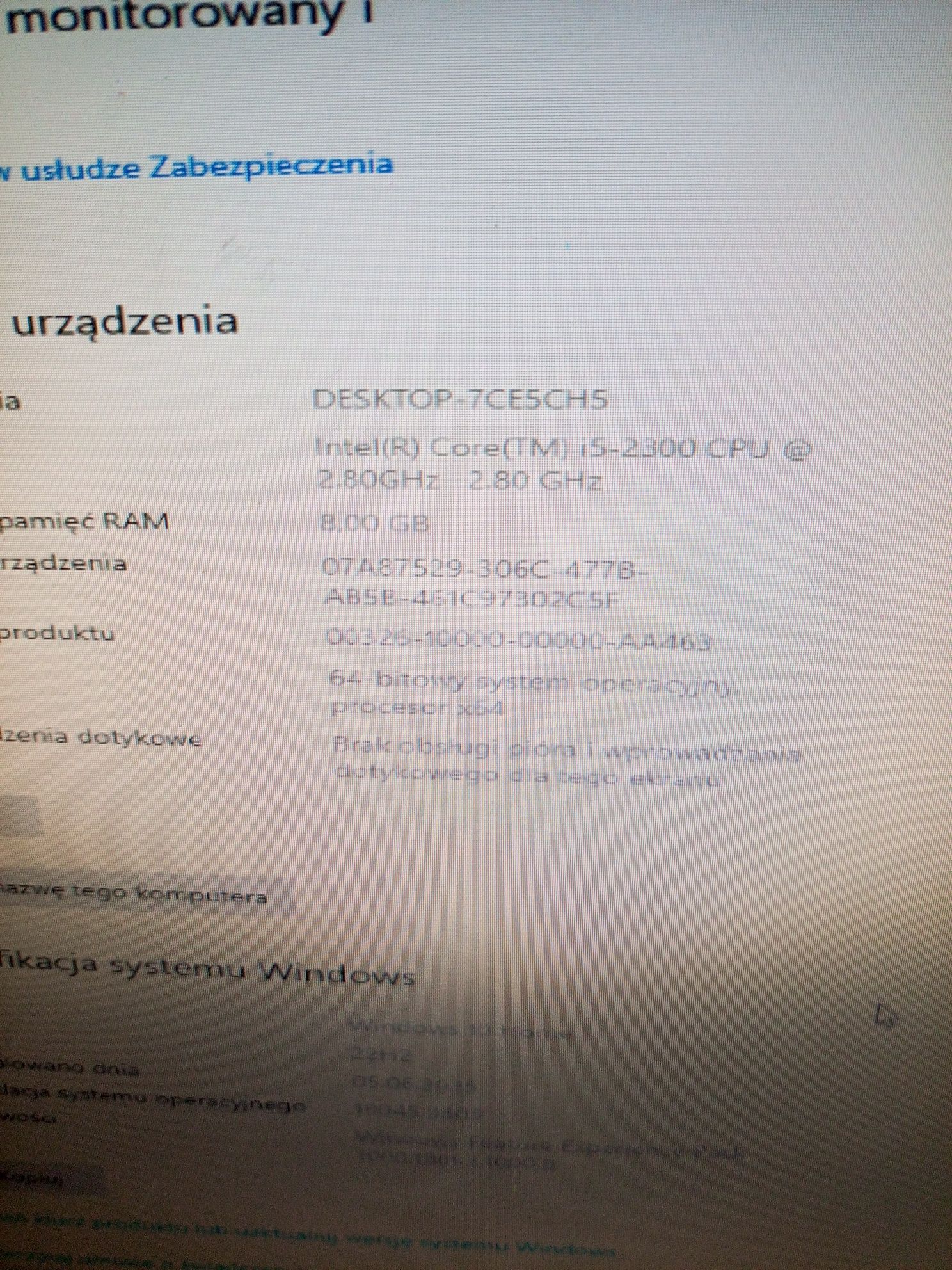 Sprzedam komputer stacjonarny