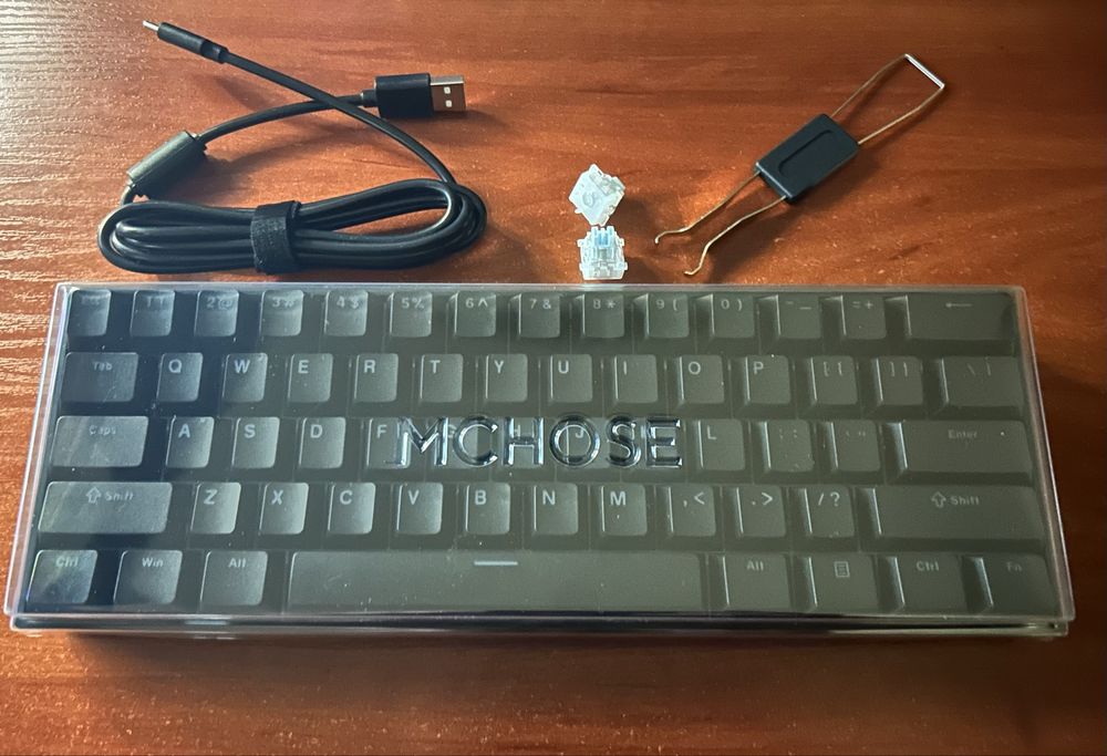 Mchose Ace 60 - Магнітна клавіатура з Rapid trigger / hall effect
