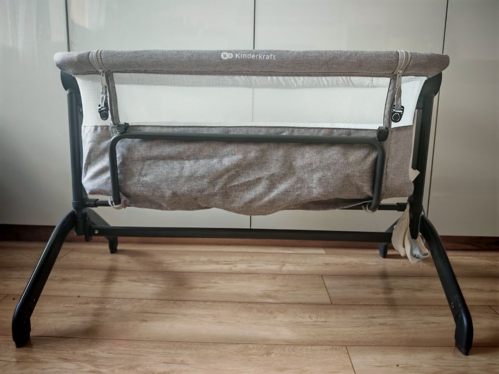 Łóżeczko dostawne Kinderkraft Bea – używane, w dobrym stanie