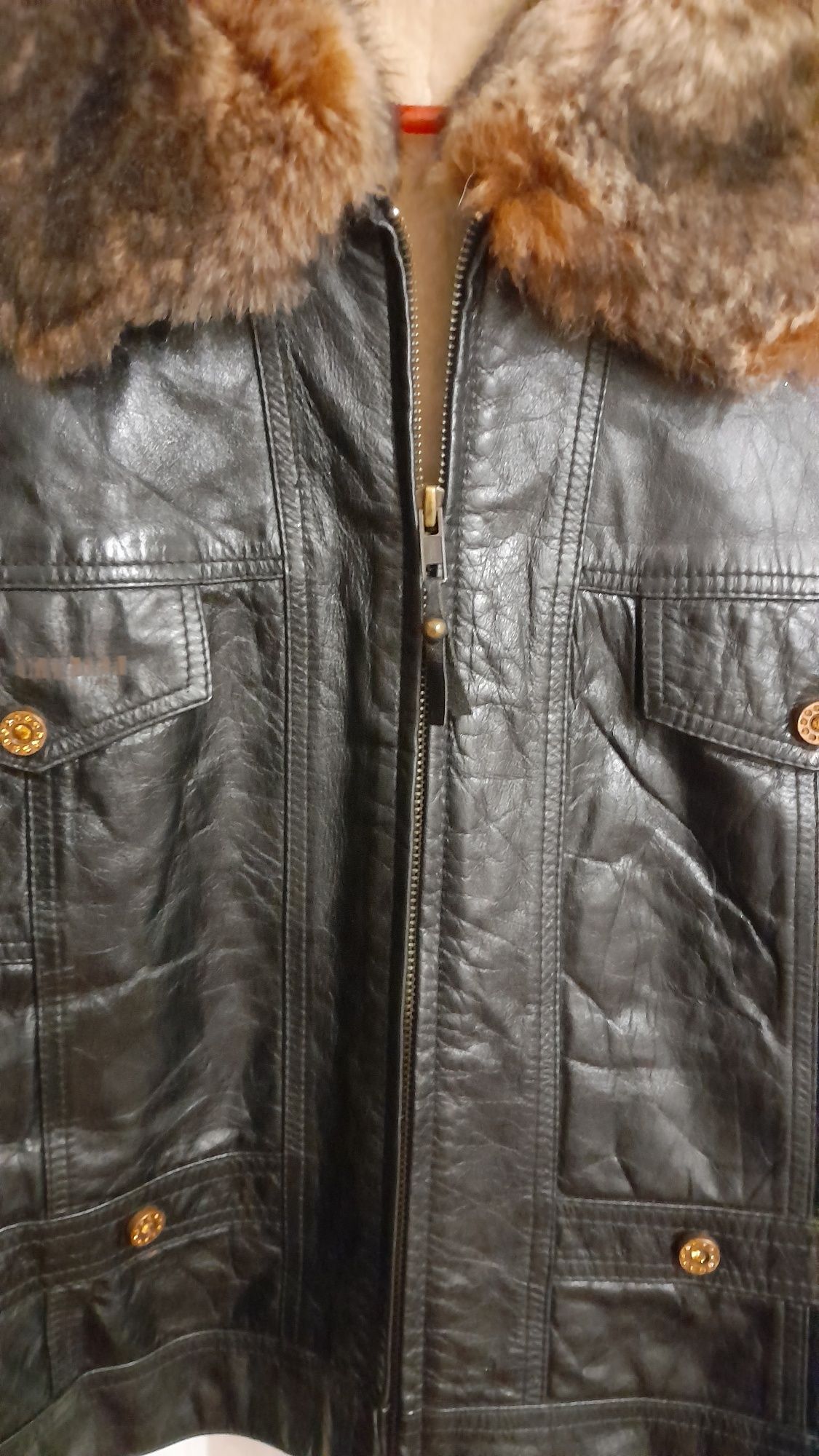 Кожаная женская куртка just cavalli oригинал