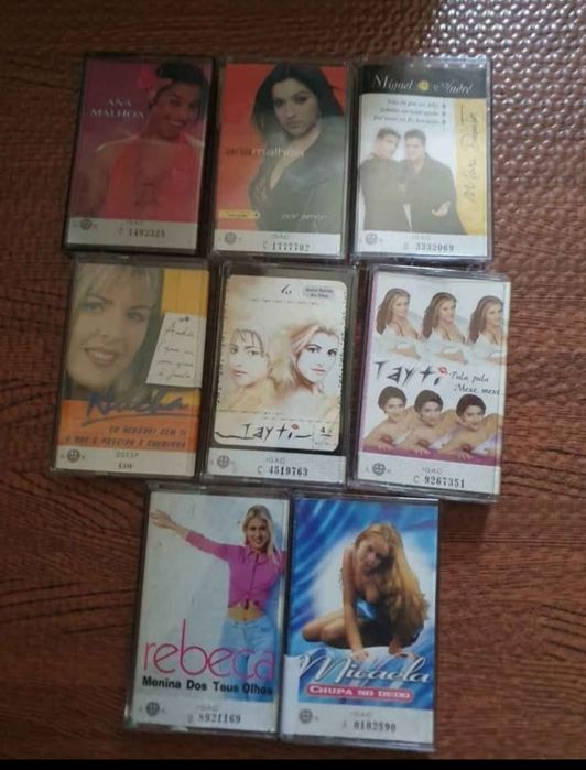 Conjunto de 70  cassetes novas
Musica Popular nacional 

Quim barreiro