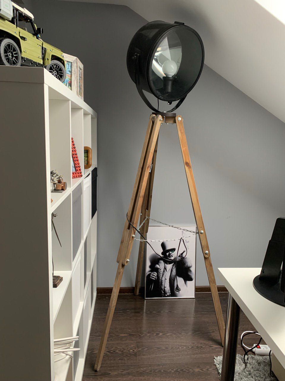 Lampa stojąca do salonu Loft