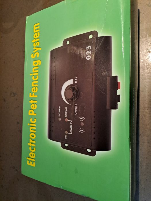 Cerca eléctrica cães nova