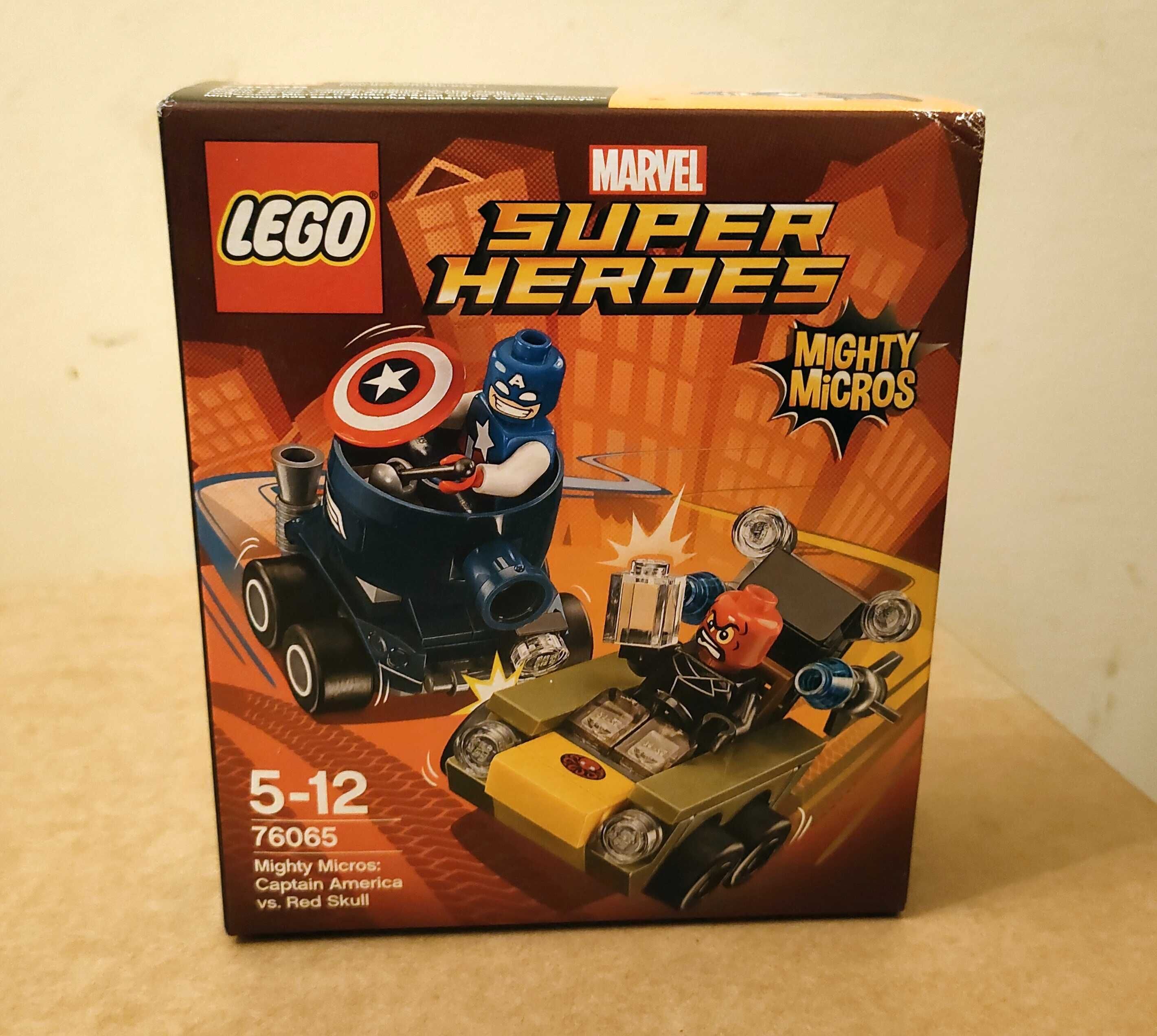 LEGO 76065 Marvel Super Heroes - Kapitan Ameryka kontra Red Skull