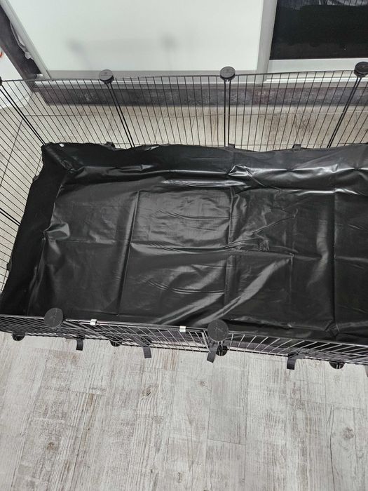 Klatka dla gryzoni chomików królików świnek z drzwiami i podłogą NOWA