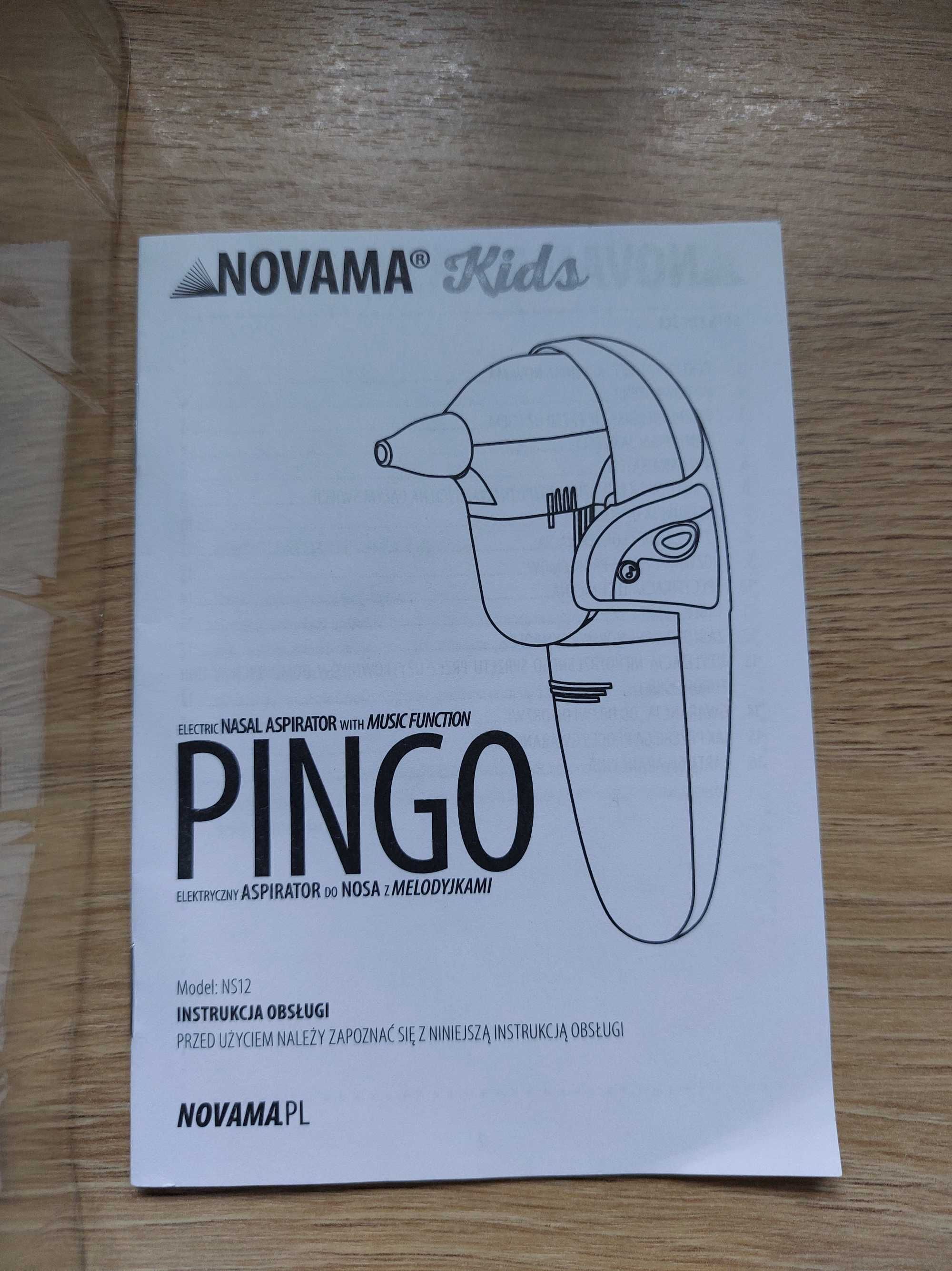 Novoma Kids Pingo elektryczny aspirator do nosa z melodyjkami