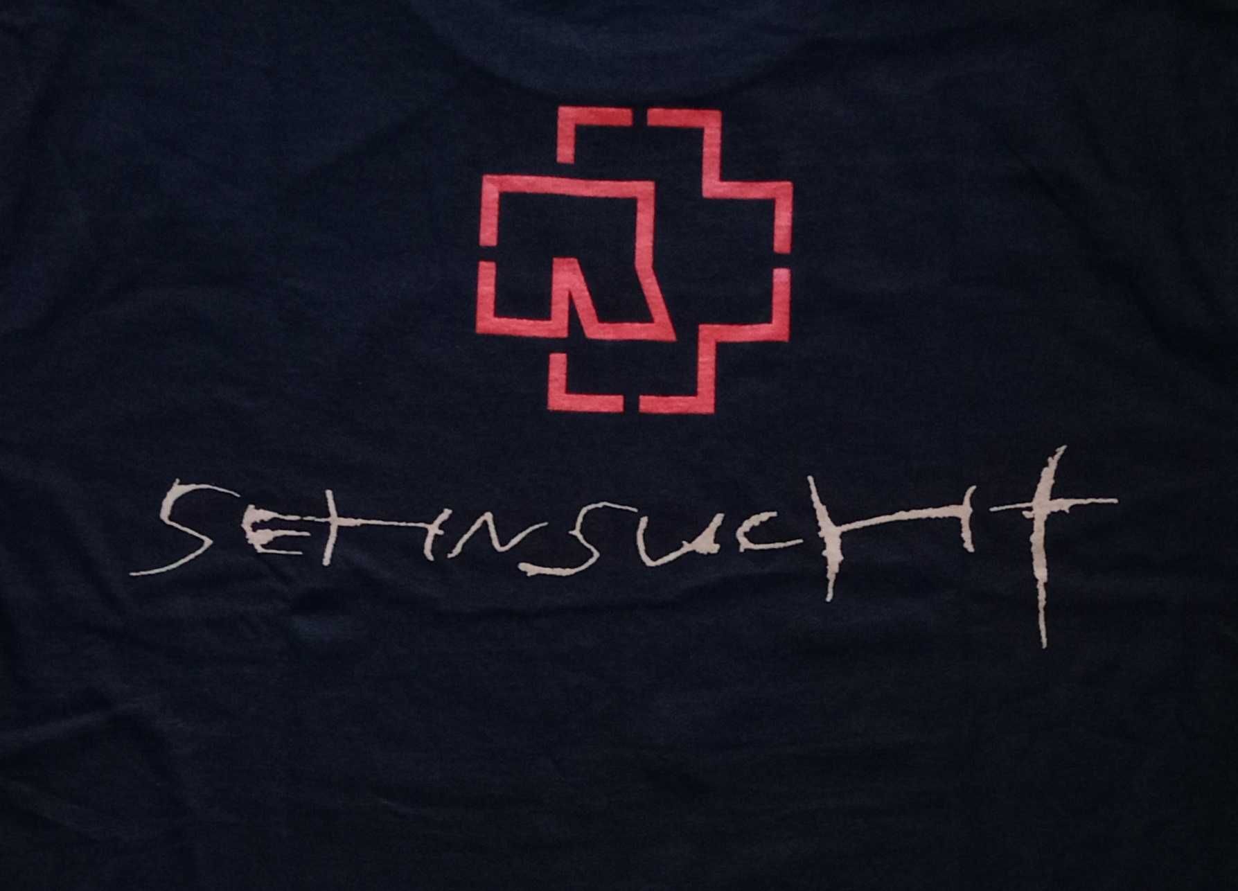 Rammstein Sehnsucht футболка двусторонний принт размер L