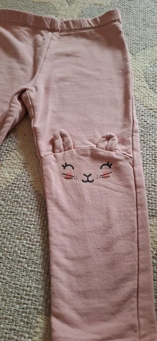 Legginsy z meszkiem H&M r.86
