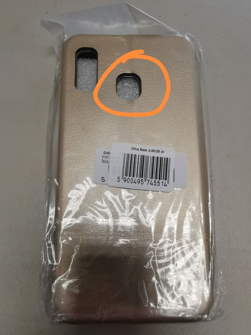 Etui z klapką zamykane Smart Diva SAMSUNG A20 A30 A50 Komplet 4 sztuk