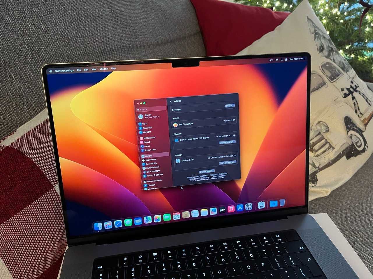 Macbook Pro M1 Pro 2021, 16"