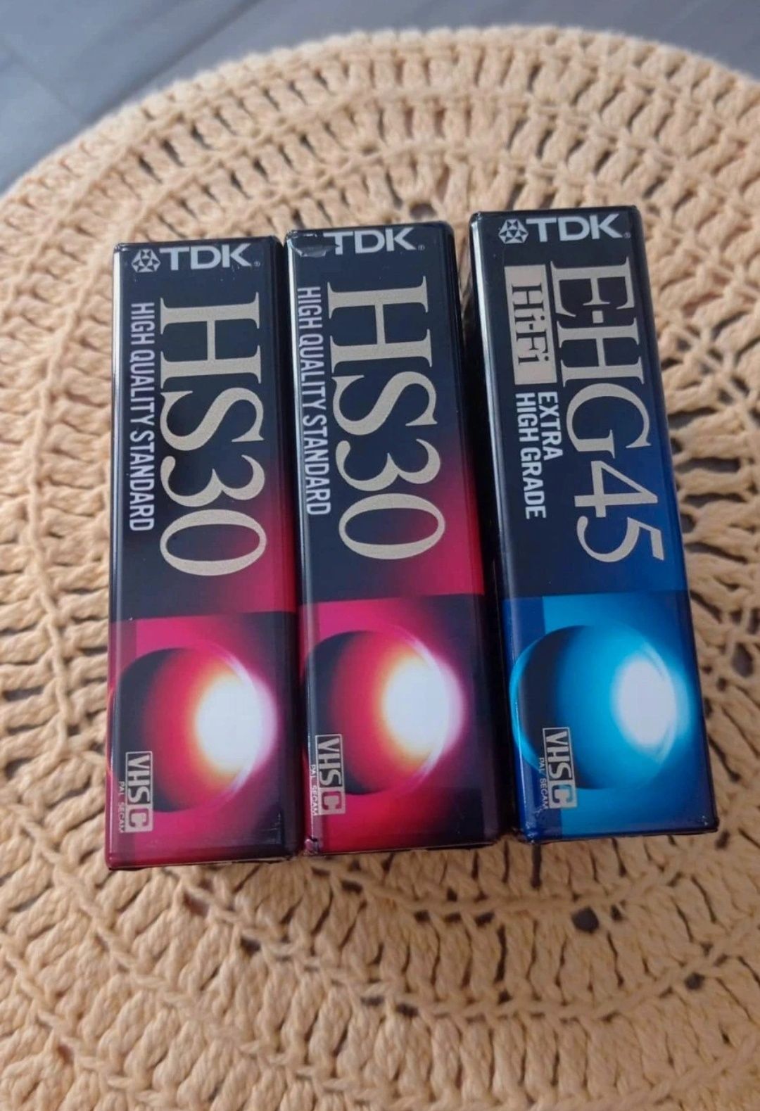 Cassetes VHS TDK HS30