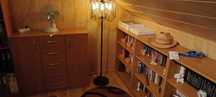 lampa stojąca z PRL metal i szkło ze wzorem.