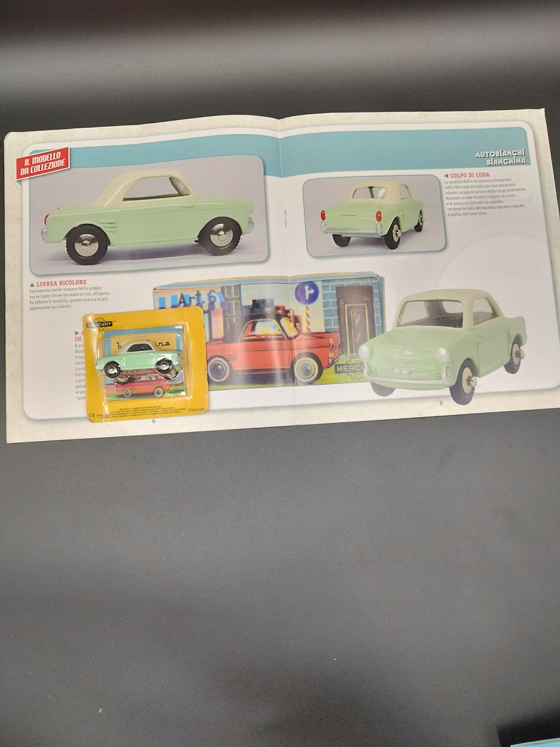 Model Hachette 1:43 Nr 9 Autobianchi Bianchina