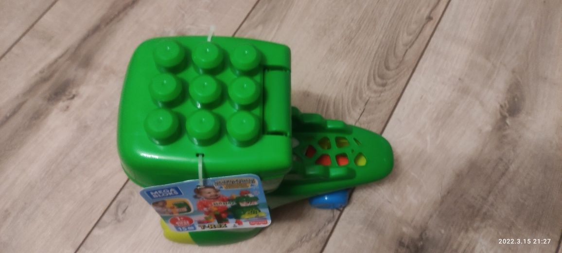 Fisher Price Mega Bloks Jammy Stackers T-Rex 1+