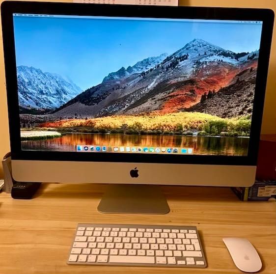 Apple IMac 27cali A1312 i7 2,9GHz ram 16GB SSD 240GB OS