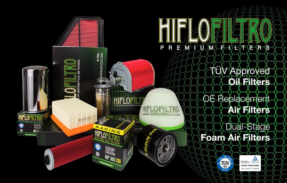 Filtr powietrza motocykl quad skuter HFA HIFLOFILTRO wszystkie modele