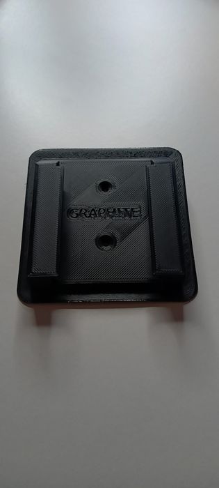 Uchwyt wieszak na baterie graphite