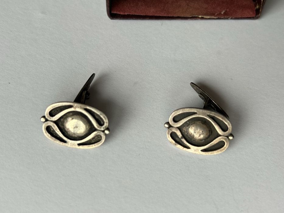 Spinki ORNO z pudełkiem srebro 8,5g