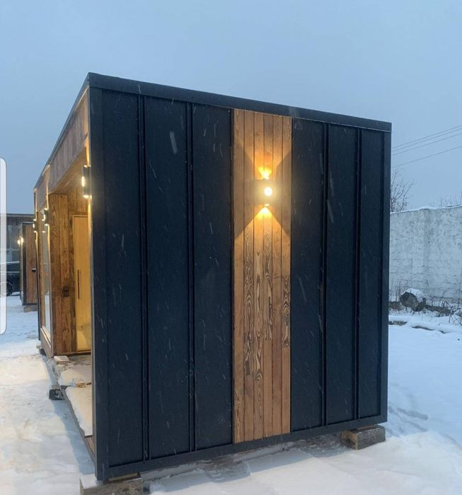 Баня модульна розмір 5×2.4