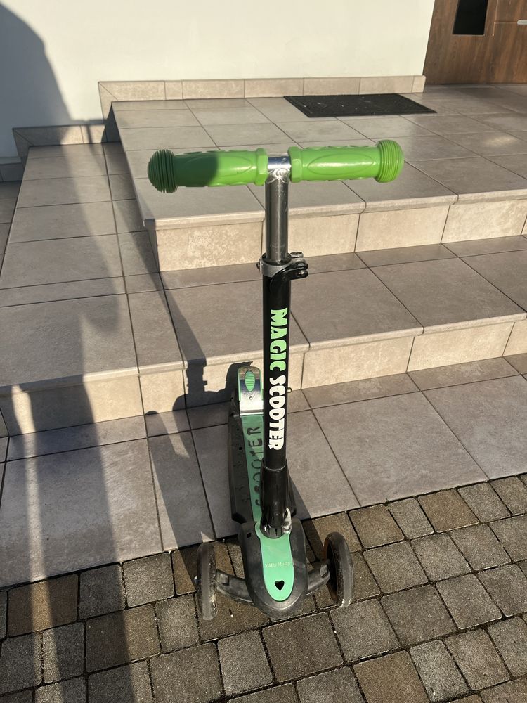 Hulajnoga magic scooter zielona