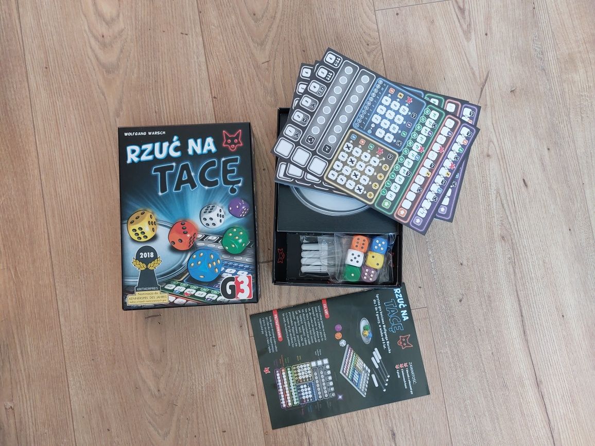 Gra planszowa rzuć na tace nowa Kraków