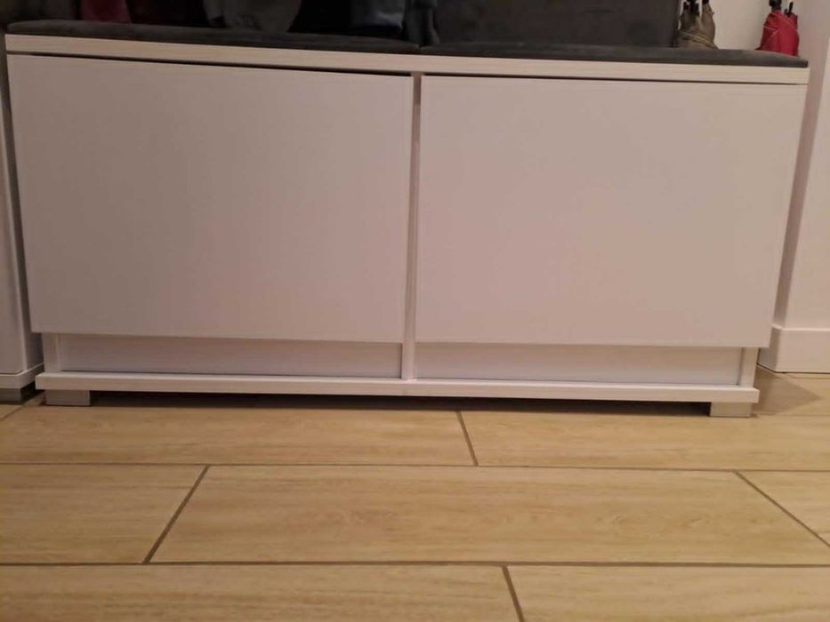 Szafka na buty biała