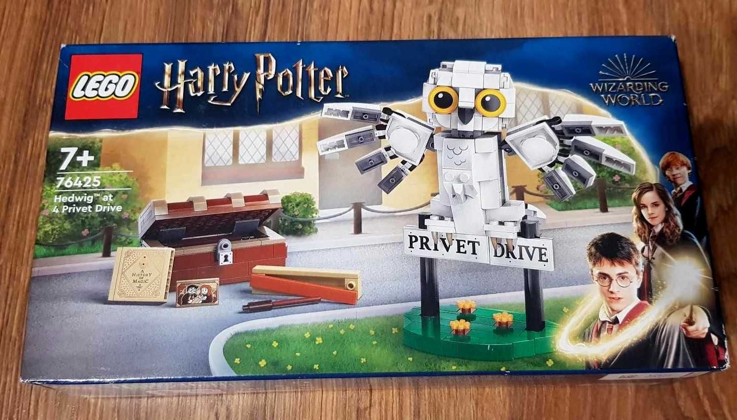 LEGO 76425 Harry Potter z Hedwigą i wizytą na ul. Privet Drive NOWY