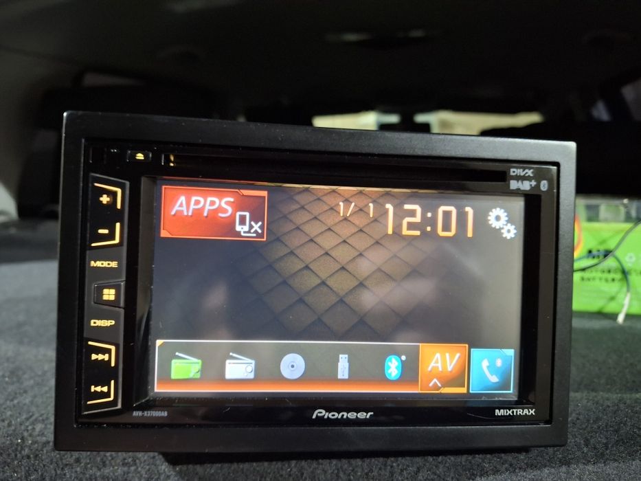 Процессорный Pioneer AVH X3700DAB. BLUETOOTH