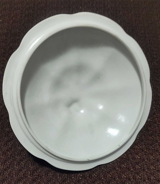 Pokrywka do wazy porcelana PRL