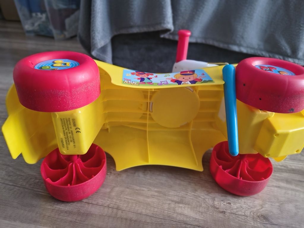 Jeździk z cymbałkami Fischer Price