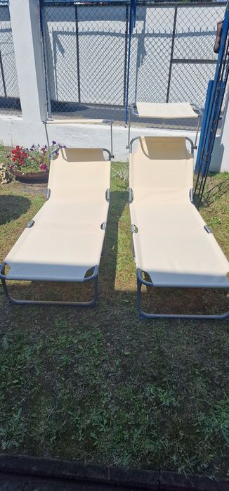 Leżak Vounot 190 x 58 x 27 cm 2 szt