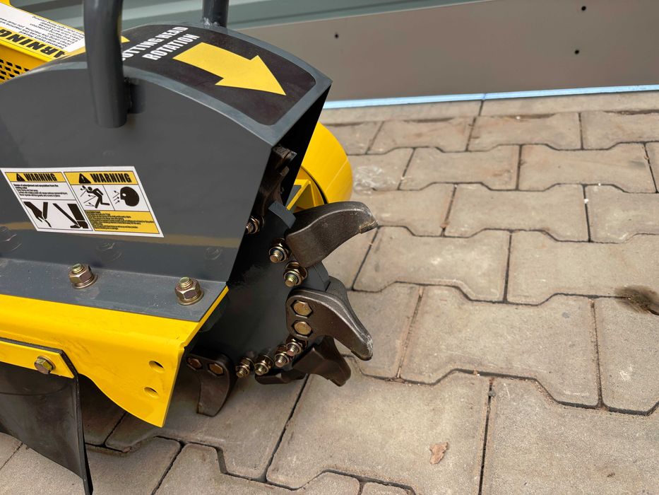 Nowy rozdrabniacz do pni frezarka Mocna duża, rozrusznik duże koła