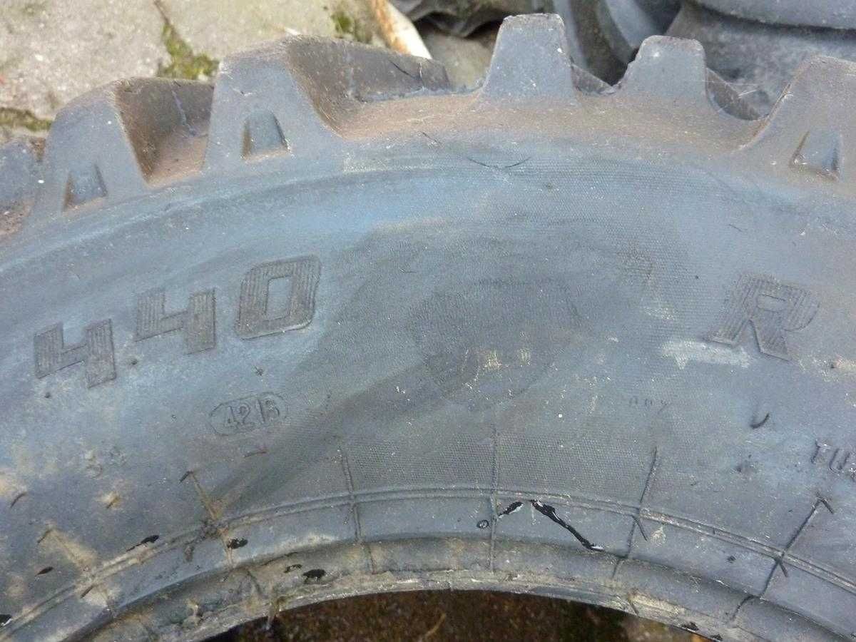 2x Opona używana rolnicza 440/50R17 MITAS AR-04; 800zł(szt.) W3805
