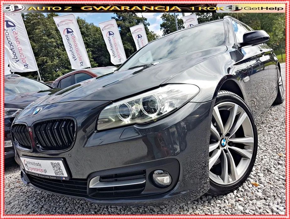 BMW Seria 5 Piękne BMW 518D 190KM przeb 146tys SERWIS 1 ROK GWARANCJI !!