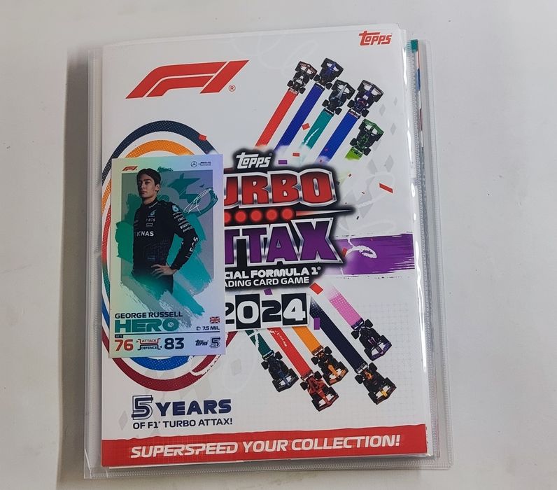 3 Álbuns Turbo Attax Completos (Apenas Básicas) 2022/2023/2024