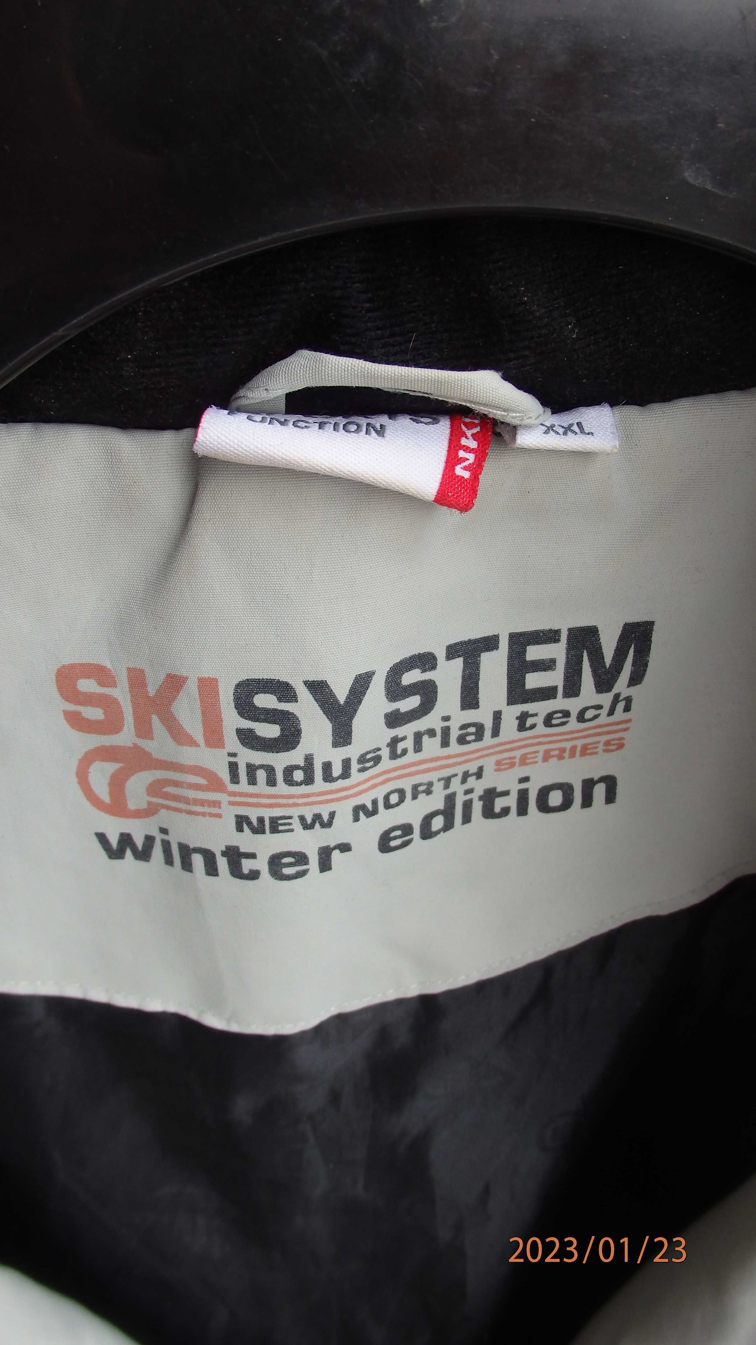 Kurtka męska sportowa - 2XL - Ski system