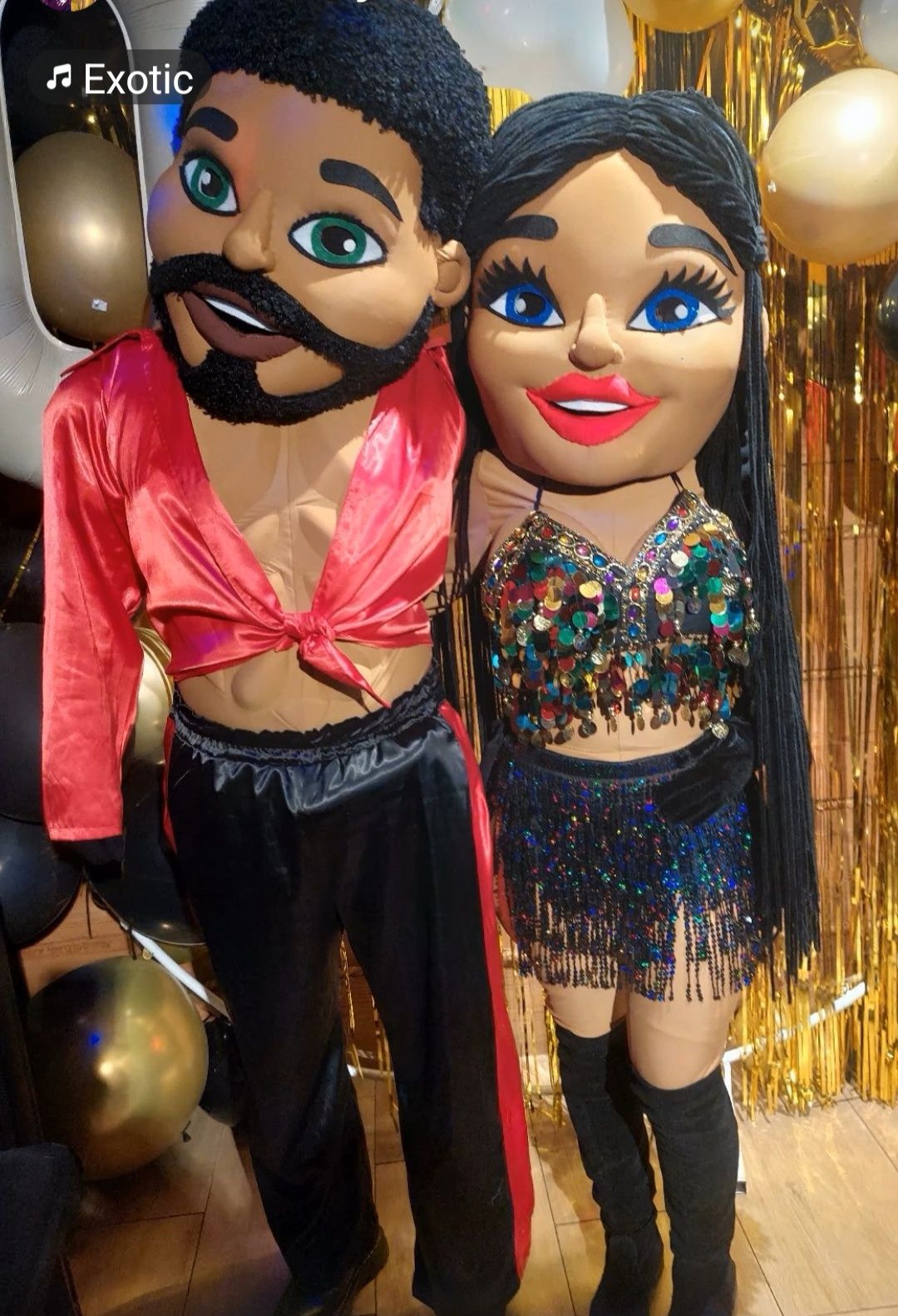 Żywe maskotki Pablo i Tereska Maskotki 18 +
